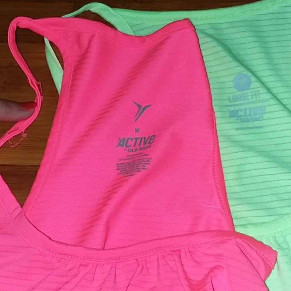 2 old navy active loose fit tanks - Picture 3 of 4